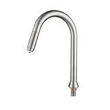 【Stabil, langlebig, leckagefrei】Waschtischarmatur mit hochwertigen Komponenten für langanhaltende leckagefreie Leistung; EINHEBEL-HAHN-DESIGN bietet einen reibungslosen Betrieb mit Durchflussregelung.