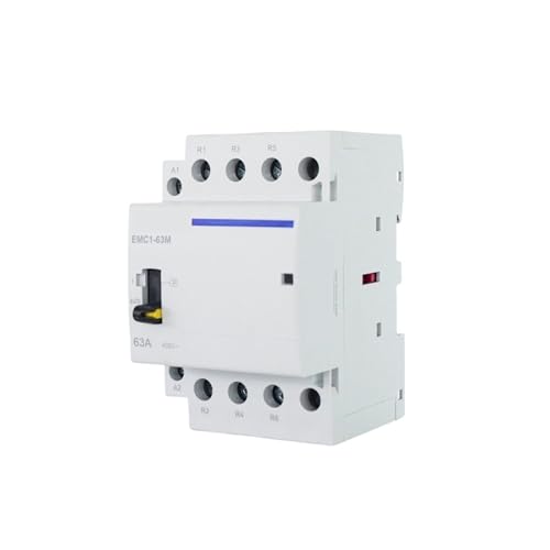 Contacteur modulaire 3P 63A avec commande manuelle et contacts 3NC