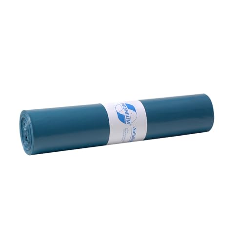 Deiss Premium 10304 - Sacchi per spazzatura tipo 60, rotolo da 25, 800 x 1.000 mm, colore: rosso.