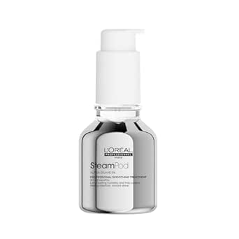 L'Oreal Professionnel SteamPod Smoothing Serum | For All Hair Types | Heat Protection | Frizz Control | Hair Straightener | Shine | 50 ml
