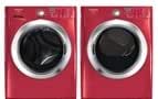Frigidaire Affinity Red 3.9 Cu. Ft. Front Load Washer & 7.0