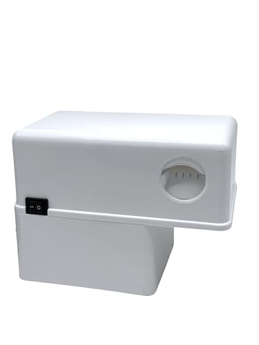 pelamatic - Robito Vaina Baby 2025 | Electric Machine for Shelling Small Beans - Pea Sheller | One-Button Start | Quickly Grate | Self-contained Blades and Rollers, White, Plastic