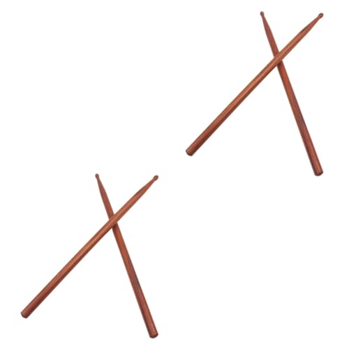 2 Pairs Wood Drumsticks Drum Stick Drumstick Percussion Drum Accessories Drum Supplies miniatura 1
