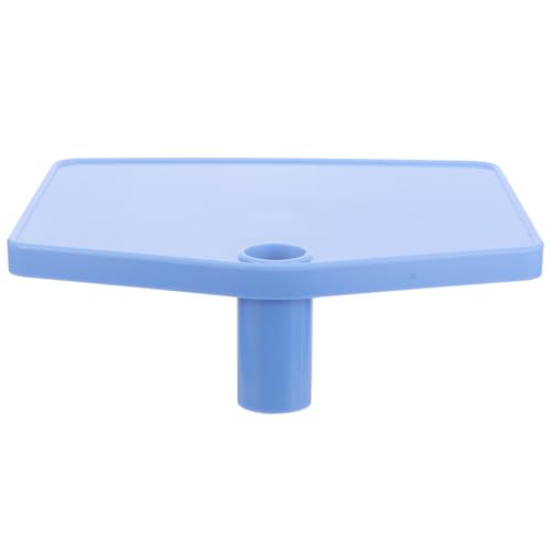 SHINEOFI Bandeja para Soporte de Infusión Plástico Duradero con Almacenaje Profesional para Suministros Médicos Diseño Redondeado Seguro para Hospitales y Clínicas