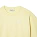 Lacoste Women's Crew Neck Short Sleeve Relaxed Fit Graphic T-Shirt, Yellow, 8