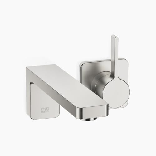 Dornbracht mitigeur monocommande mural pour lavabo sans vidage, saillie 300 mm, 36860710-06, Couleur: platine brossé