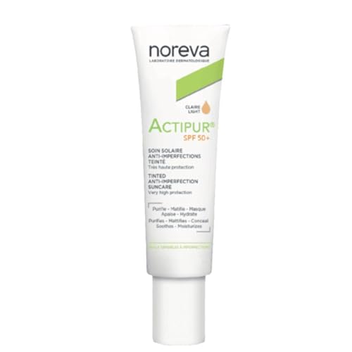 Noreva Actipur Anti-Imperfection Sun Care SPF50+ Light Tint 30 ml