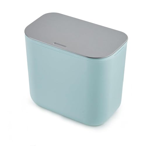 Caneca colgante para basura 1.8 galones con tapa acero