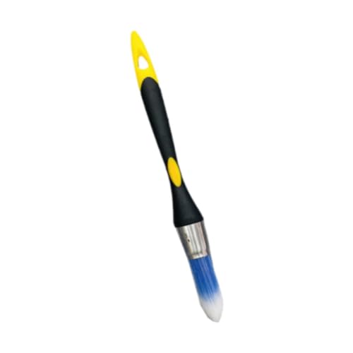 perfk Pennello per Rifiniture Pennello per Dettagli a Punta, Utilità, Maniglia Comoda, Strumento per Verniciare I Bordi per Armadi, Pareti, Mobili, 1.8 Centimetri