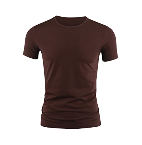 T-shirt col V noir homme 4XL anti-frottement coupe ample et droite
