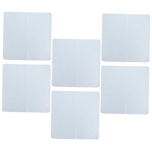 SHINEOFI 6Piezas Paquete de Paños de Microfibra para Lentes de Gafas Limpiadores sin Compacto para Pantallas y Ópticas Color