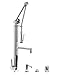 Waterstone 3700-4-AB Contemporary Gantry Faucet Straight Spout 4pc. Suite Antique Brass