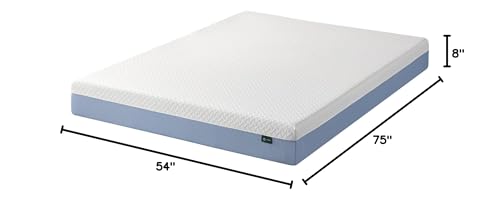 image for Zinus 8 Inch Full Cooling Essential Memory Foam Mattress [NewVersion],