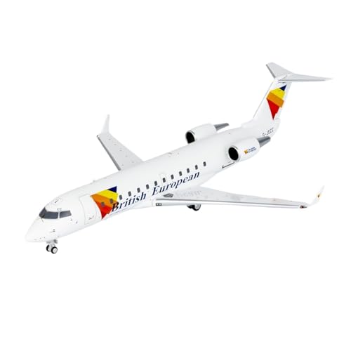 Modelo de avión CRJ-200ER British European Airways 1/200: El regalo ideal para apasionados de aviación