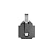 NeoMag - Pocket Mag Holder, Type G, Raw Titanium Standard Clip (Medium - 9mm/.40)