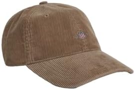 GANT Unisex Shield Cord Cap, Warm Khaki, One Size