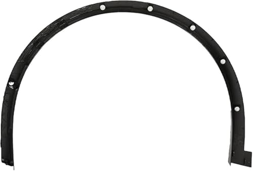 Car Front Fender Arch Eyebrow Compatible for 2016-2021 Model X Wheel Flare Arch Molding Left Right 1035288-00-L 1035289-00-L ABS(Left)