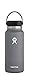 HYDRO FLASK - Gourde Isotherme 946 ml - Bouteille Inox à Isolation Sous Vide - Bouchon Flex Cap Antifuite et Poignée - Sans BPA - Ouverture Large - Stone