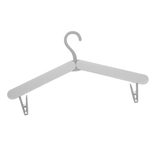 Alipis Travel Clothes Drying Rack Foldable Coat Hanger Sturdy Abs Material Space-Saving Hangers