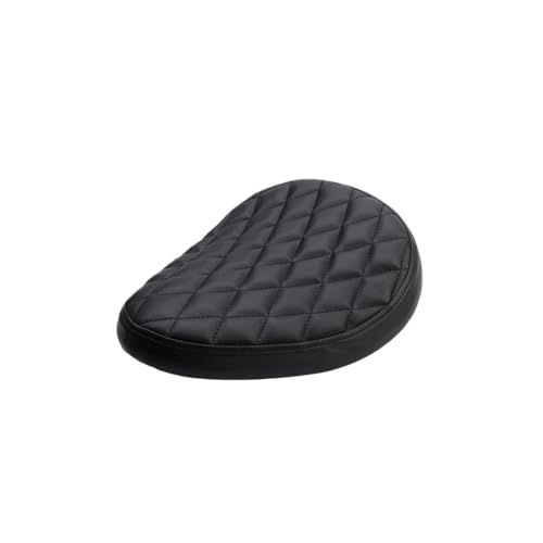 Selle coussin siège solo en cuir moto avec support ressort 3 pouces personnalisé