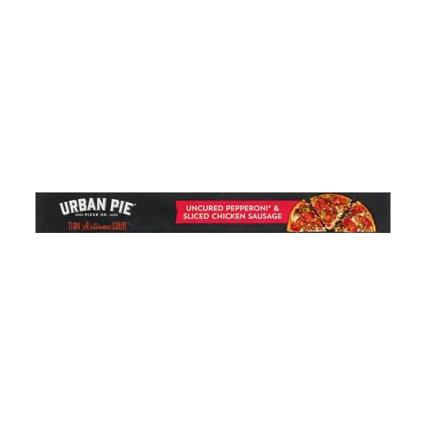 Urban Pie Uncured Pepperoni & Chicken Sausage, 20.45 oz (frozen) 7