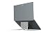 Produktbild Acer Ultra Slim Notebook Stand (Mobilität und Flexibilität für bis zu 15,6 Zoll Laptops, bis zu 12 cm Erhöhung für erleichtertes Tippen, mit Zinklegierung und rostfreiem Stahl) silber