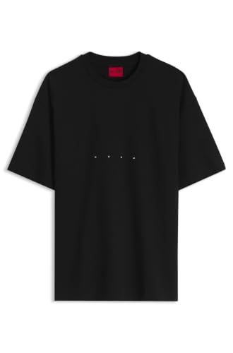 Image of HUGO Devrolo 10271169 RED Short Sleeve T-Shirt L