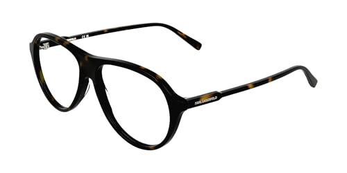 Karl Lagerfeld Unisex Karl Lagerfeld KL6217 242 Optische Fassungen Acetat Havanna  Pilot Normal