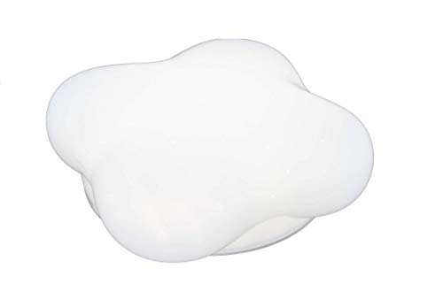 Plafón de Led 24w Diseño Nube con Cambio de Tono de Luz