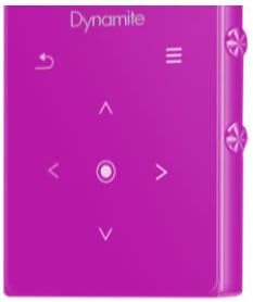 SAMVIX Dynamite Kosher MP3 Player 8GB with Bluetooth, Touch, and Voice Recording (Pink)