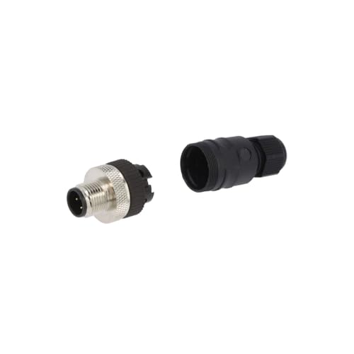 Prise mâle M12 3 broches codage A Lutroni pour câble DeviceNet CANopen