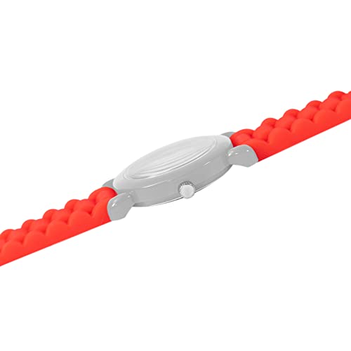Disney Turning Red Kids' Plastic Time Teacher Analog Quartz Silicone Strap Watch4