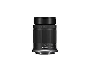Canon RF-S 55-210mm F5-7.1 IS STM Lens for Canon APS-C Mirrorless RF Mount Cameras, Telephoto Zoom, Optical Image Stabilization, Black