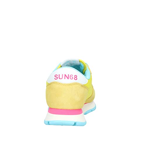 SUN68 Z32201 Giallo Woman Running Adult Ally Solid...