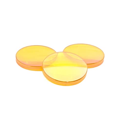 Dia28mm Plano-Convex Lenses CO2 Optical Glass USA CVD ZnSe Laser Lens for Laser Cutting Machine(28MM_63.5MM)