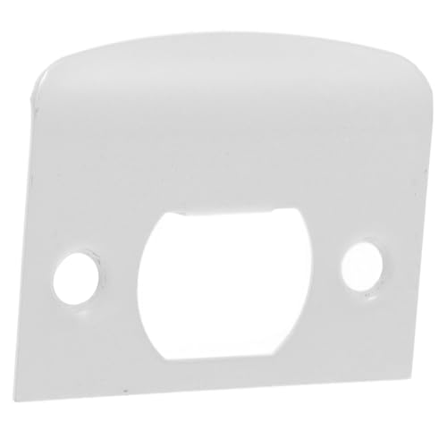 POPETPOP ドアロックプレート 耐久性属製 ストライクプレート 室内ドア用 安定性確保 簡単取り付けで家 オフィスに