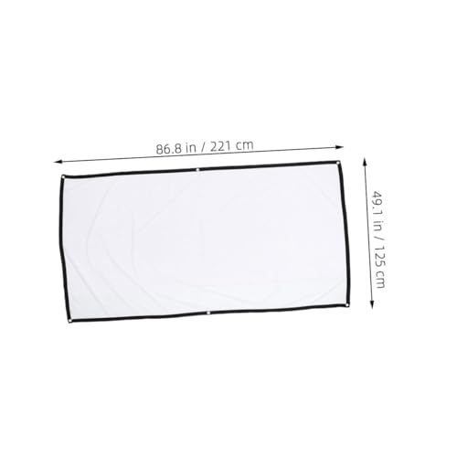 Pantalla de proyector plegable portátil SHOWERORO 100 pulgadas miniatura 2