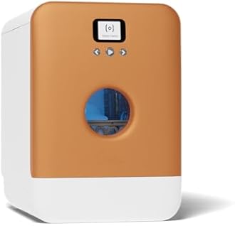 Bob - Compact Dishwasher -daily dishes of 3 people - Built-in Dishwasher - Free-standing, Integrated tank, Portable - White (Copper)