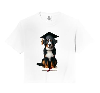 Cirnechi dell’Etna Dog Graduation Cap School Graduate Owner Comfort Colors Crop Top
