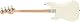 Squier by Fender Affinity Series Precision, E-Bass, Ahorngriffbrett, Olympisch Weiß, Inklusive kostenloser virtueller Kurse auf Fender Play