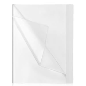 Woric 100 Blatt Seidenpapier Weiß
