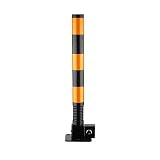 【Estabilidad mejorada】: Este bolardo cuenta con una base engrosada para proporcionar estabilidad adicional, ideal para áreas de mucho tráfico. La construcción robusta evita sacudidas o caídas, lo que garantiza que su barrera de control de tráfico permanezca segura y efectiva en cualquier entorno