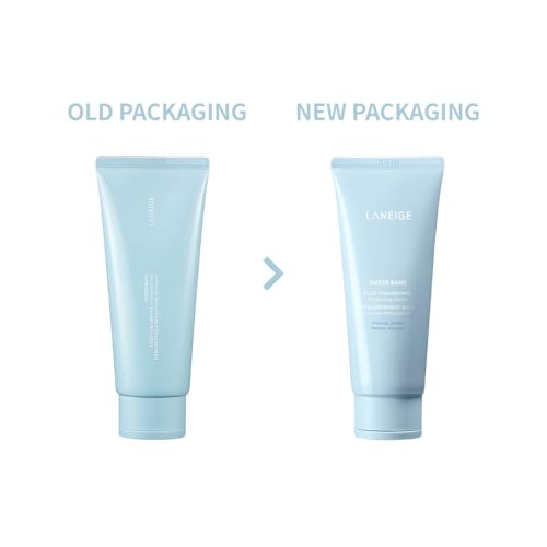 Image of LANEIGE Water Bank Hyaluronic Acid Cleansing Gel Foam | Hydrating Facial Cleanser with Hyaluronic Acid | Gentle Formula for Clean, Refreshed Skin | Korean Skincare Essential-150ml (Pack of 2)
