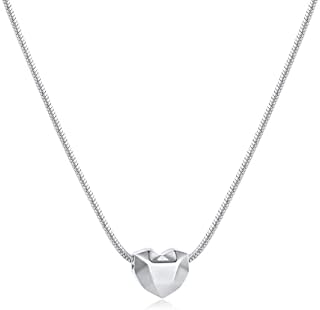 CDE Necklaces for Women Heart Pendant Necklace 18 Gold/ Silver/Rose Gold Jewellery Gifts for Women Girls Birthday Anniversary Valentine's Day Christmas Gifts