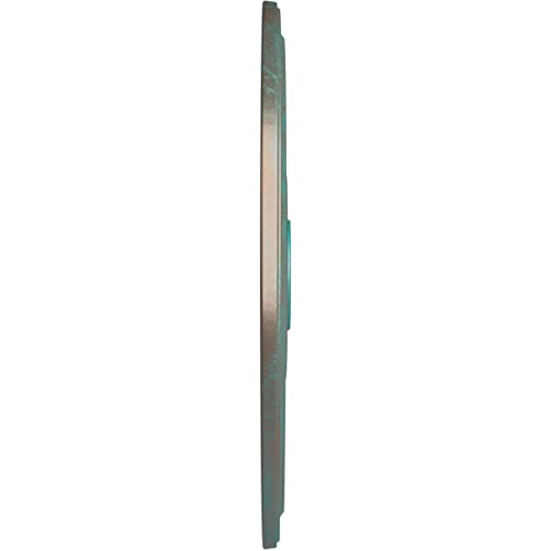 Image of Ekena Millwork CM24DICGS Diane Ceiling Medallion, 24 inchOD x 3 5 /8 inchID x 1 1 /4 inchP (Fits Canopies up to 6 1 /4 inch), Hand-Painted Copper Green Patina