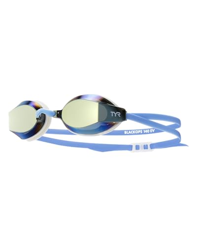 Image of TYR Black Ops 140 EV Racing Mirrored Swim Goggles Women's Fit