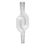 CABLEPELADO - Sifón de Condensado en Línea para Aire Acondicionado | Válvula Antiolores Transparente de PVC | Conexión Universal Ø16 a Ø27 mm | Prevención de Gases y Plagas | Transparente