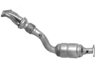 Catalizador 50.01.33 de acero inoxidable resistente a altas temperaturas para tubo de escape