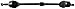 Diversified Shaft Solutions 9604N CV Axle Shaft
