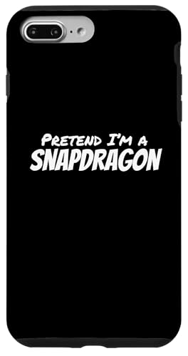 Pretend I'm a SNAPDRAGON ���C�W�[�n���E�B���R�X�`���[���p�[�e�B�[ �X�}�z�P�[�X iPhone 7 Plus/8 Plus �p